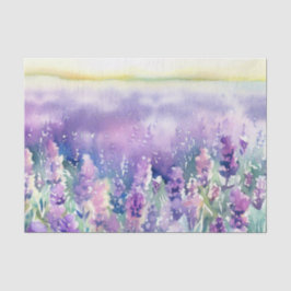 Bereich Blume-Lavendel (E) Aquarell Seidenpapier