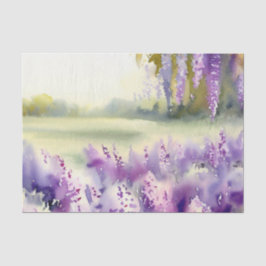 Bereich Blume-Wisteria (B) Aquarellbilder Seidenpapier
