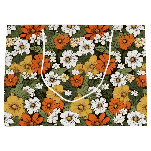 Bereich der Blume Große Geschenktüte (Vorderseite)