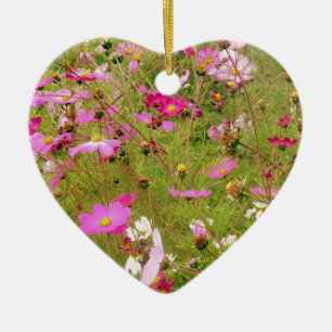 Bereich der rosa Blume Keramik Ornament