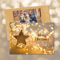 Bereich des Fotos der Weihnachtsbeleuchtung