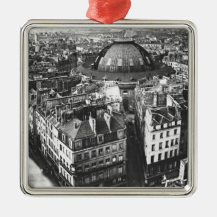 Bereich des Getreidemarkts, Paris, bis 1887 Silbernes Ornament