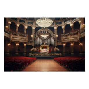 Bereich des Orgeldesigners Poster