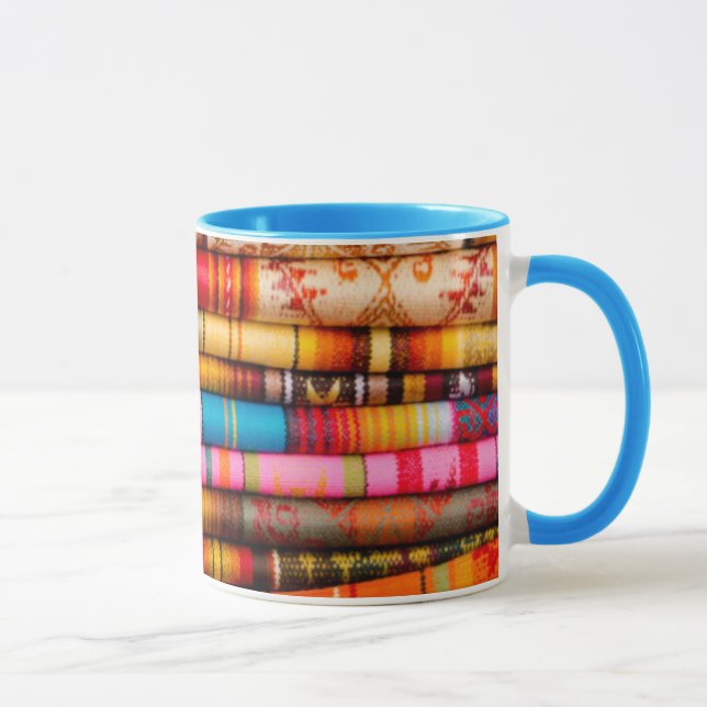Bereich Ecuadors, Quito, Otavalo Handwerks-Markt Tasse (Rechts)