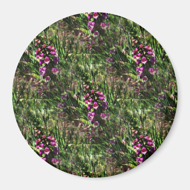 Bereich Foxglove Blume...... Magnet (Vorne)