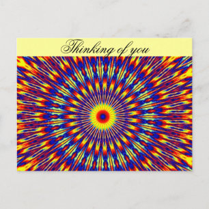 Bereich in postkarte