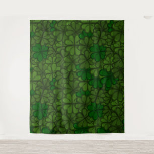Bereich Kleeblätter Digitale Kunstmuster St Patric Wandteppich