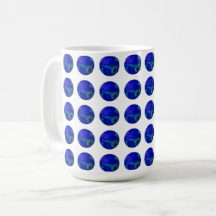 Bereiche der Strategie: Blue Polka Dots Lawls Kaffeetasse