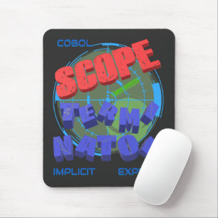 Bereichsbegrenzer in der Cobol-Programmierung Mousepad