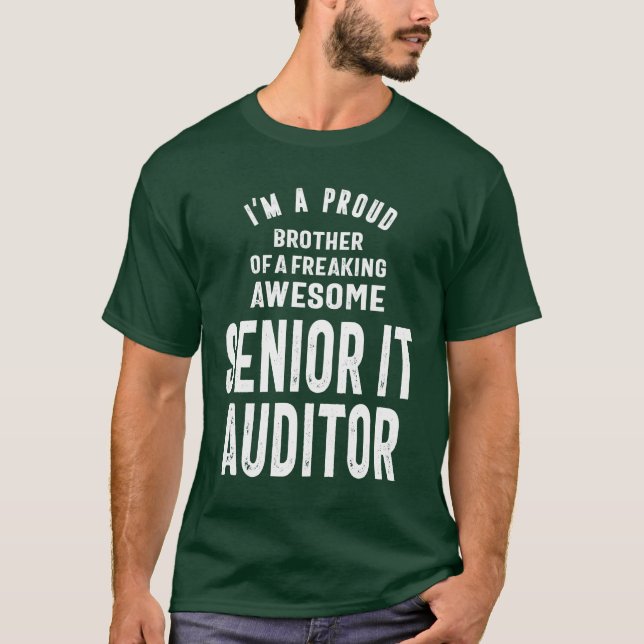Bereichsleiter IT-Auditor T-Shirt (Vorderseite)