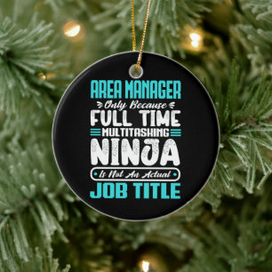 Bereichsleiter Job Titel Beruf Karriere Geschenke Keramik Ornament