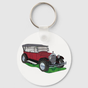 Bereisendes Oldsmobile 1923 - Rot Schlüsselanhänger