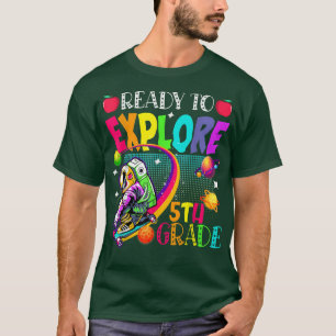 Bereit, den 5. Skaten Astronauten zu erkunden T-Shirt