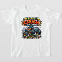 Bereit den 6. Klasse Monstertruck zu zermalmen