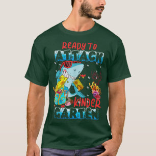 Bereit, den Kindergarten wieder zum Schulhai zu br T-Shirt