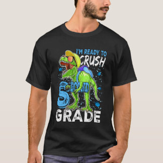 Bereit den T-Rex-Dinosaurier der zweiten Klasse zu T-Shirt