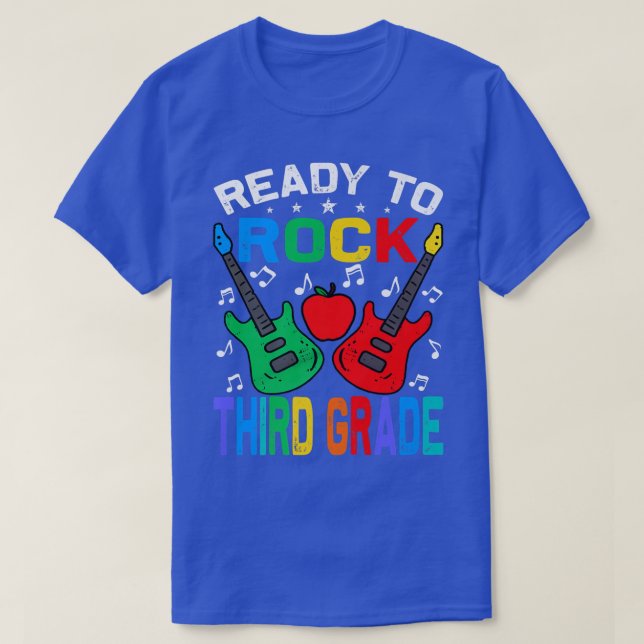 Bereit, die dritte Stufe wieder in die Gitarre der T-Shirt (Design vorne)