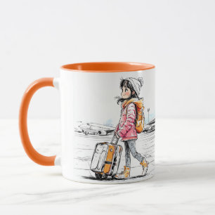 Bereit für Abenteuer Tasse