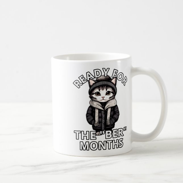Bereit für Ber Monat Herbstlaub Herbst Winter Kit Kaffeetasse (Rechts)