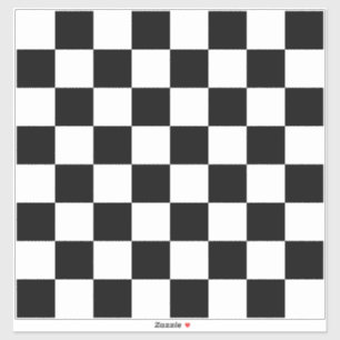 Bereit für Dame oder Schach jederzeit Aufkleber