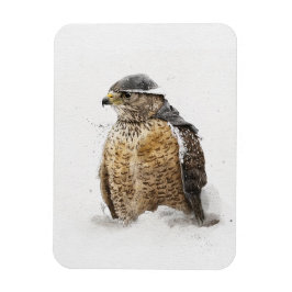 Bereit für das Schneemagnet Magnet