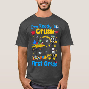 Bereit für den Absturz des ersten Lastwagenbaus T-Shirt