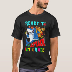Bereit für den Angriff auf den 1. T-Shirt