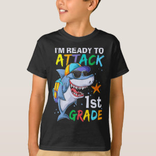Bereit für den Angriff auf den 1. T-Shirt