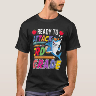Bereit für den Angriff auf den Hai der dritten Stu T-Shirt