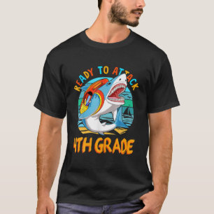 Bereit für den Angriff auf die 4. Klasse zurück au T-Shirt