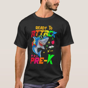 Bereit für den Angriff von Pre-K-Apparel zurück au T-Shirt