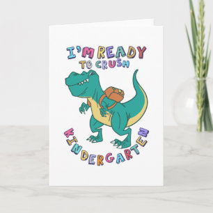 Bereit für den Kindergarten Karte