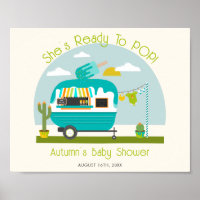 Bereit für den Pop Ice Pop Truck Boy Babydusche