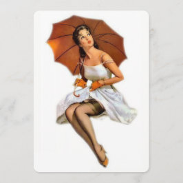 Bereit für die Dusche Einladung