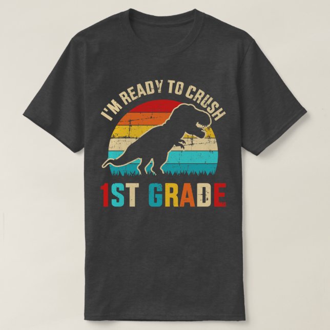 Bereit für die Niederschlagung der ersten Klasse T-Shirt (Design vorne)