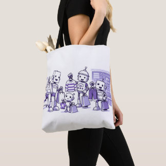 Bereit für die Roboter-Tragetasche Tasche