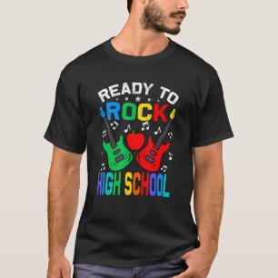 Bereit für die Rock High School zurück zur Gitarre T-Shirt