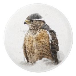 Bereit für die Schneeballknopf Keramik Keramikknauf