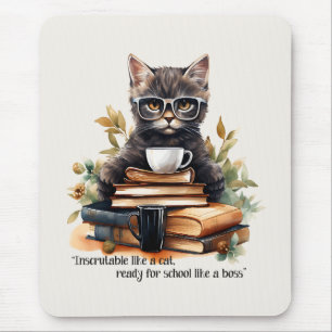 Bereit für die Schule wie ein Boss Mousepad