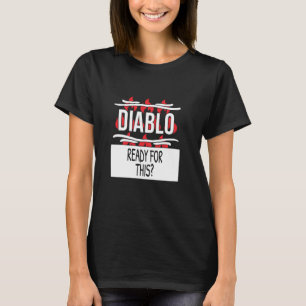 Bereit für dieses Diablo Hot Sauce Group Kostüm T-Shirt