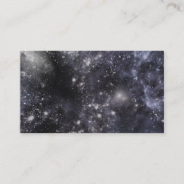 Bereit für ein kosmisches Geschäft Visitenkarte