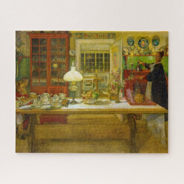 Bereit für ein Spiel von Carl Larsson (Horizontal)