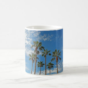 Bereit für einen weiteren Tag im Paradies Palmen T Kaffeetasse