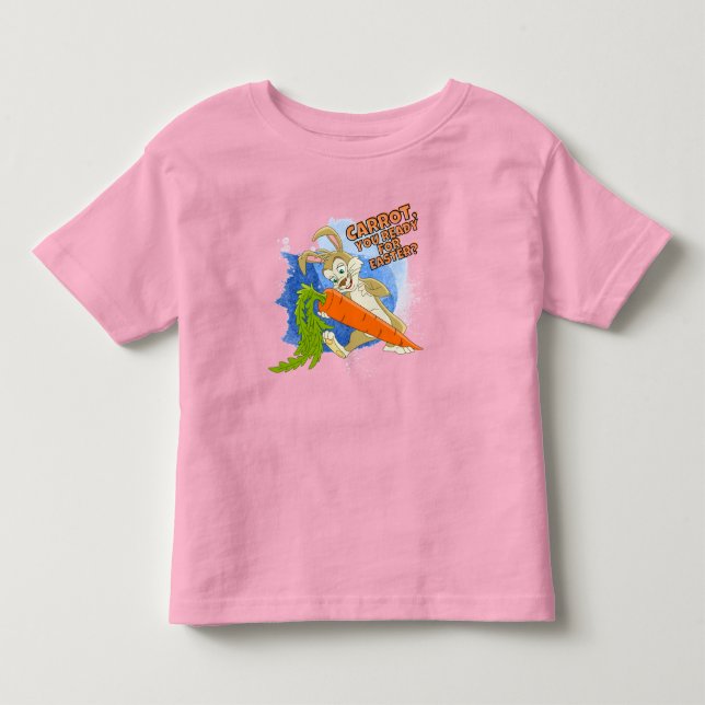 Bereit für Ostern Bunny Dance Kleinkind T-shirt (Vorderseite)