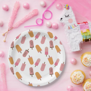 Bereit für Pop Babyduschköpfe Niedlich Pappteller