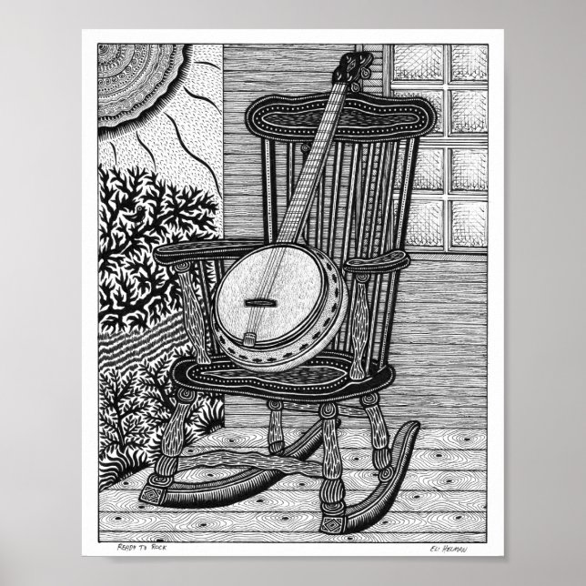 Bereit für Rock Poster (Vorne)