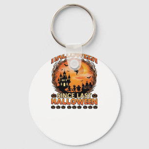 Bereit Halloween Seit Letzte Heimgesuchte Burg Gei Schlüsselanhänger