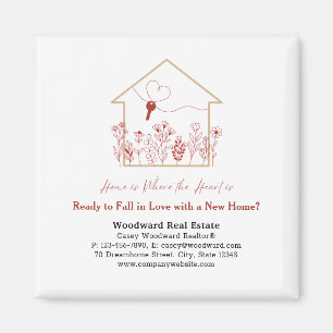 Bereit, in der Liebe zu fallen?   Realtor Budget M Magnet