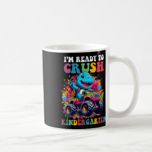 Bereit Kindergarten-Dinosaurier-LKW-Design zu zerm Kaffeetasse
