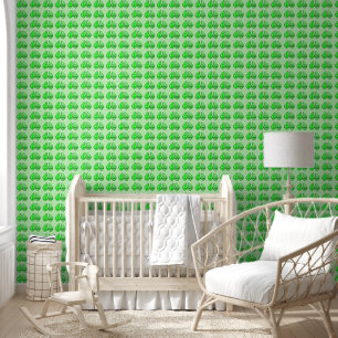 Bereit, New Baby Funny Green Pea Gemustert Kacken Tapete